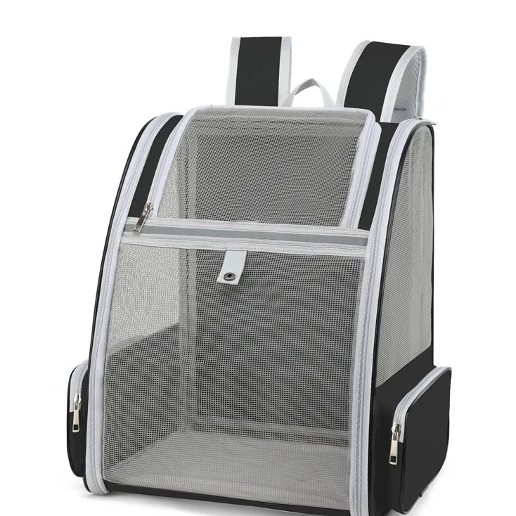 Sac à dos de transport pour chat, coloris noir