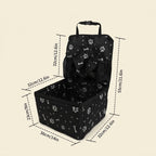 Dimensions du siège auto : panier 36 x 32 x 23 cm, hauteur totale 55 cm